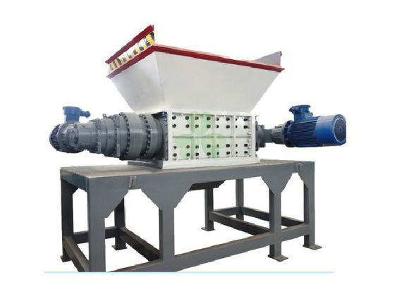 China Hoge Plastic de Ontvezelmachinemachine van de Output Dubbele Schacht/Afval Plastic Automatische Maalmachine leverancier