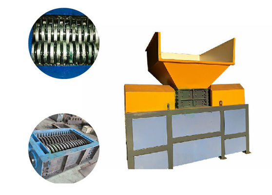 China Hoge Macht 4 Schachtontvezelmachine, het Materiaal van de Industrieel afvalontvezelmachine Met geringe geluidssterkte leverancier