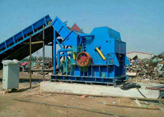 China De op zwaar werk berekende Blauwe Machine van de Metaalmaalmachine voor Afvalmetaal die Vriendschappelijke Eco recycleren leverancier
