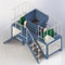 De Plastic Ontvezelmachine van het twee Schachthuishouden de Hoge Prestaties van de 1 - 2 Ton/Uur Capaciteit leverancier